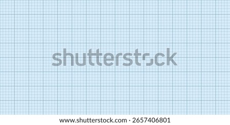 Grid blueprint graph paper for science and engineering design. Architecture drafting with lines and blue data. Ideal for sketch or technical use.