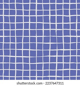 Grid check veyperi. Seamless pattern plaid ideal for home decoration, with purple stripes and geometric texture. Geometric seamless pattern.