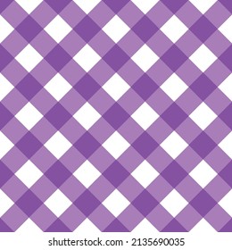 Grid color Vector seamless. Weaving Pattern square more frequent, Modern stylish texture. Trendy graphic design for out clothes test equipment, interior, wallpaper purple .