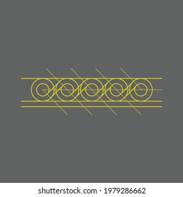 Grid Concentric for logo and images good for make logo and icon with grid