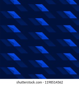 Grid Diamond, Blue, Triangle, Elegance Pattern