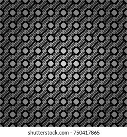 Grid digital paper, textile print, design. Vector repeated shapes and lines seamless background. Geometric seamless surface pattern design with retro gray, black and white colors rhombuses ornament.