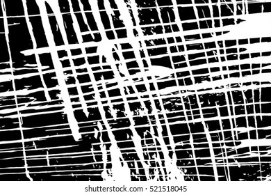 Grid distress diagonal overlay texture for your design. EPS10 vector. 