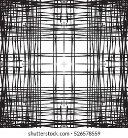 Grid distress dirty overlay texture for your design. EPS10 vector. 
