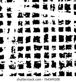 Grid distress overlay dirt texture for your design. EPS10 vector. 