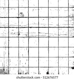 Grid distress overlay texture for your design. EPS10 vector. 