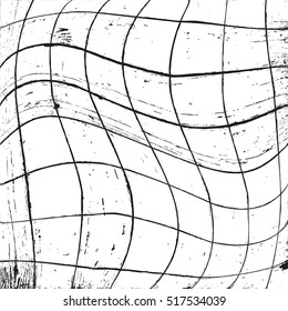 Grid distress overlay texture for your design. EPS10 vector. 