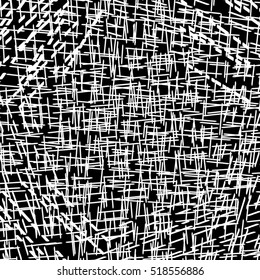 Grid distress overlay texture for your design. EPS10 vector. 