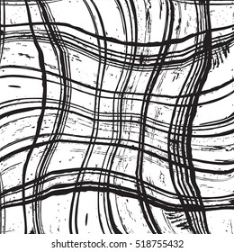 Grid distress overlay texture for your design. EPS10 vector. 