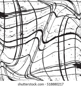 Grid distress overlay texture for your design. EPS10 vector. 