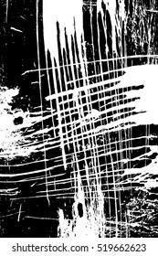 Grid distress overlay texture for your design. EPS10 vector. 