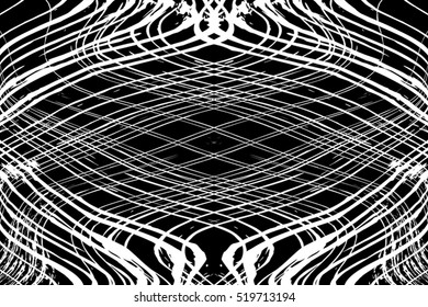 Grid distress overlay texture for your design. EPS10 vector. 
