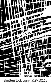 Grid distress overlay texture for your design. EPS10 vector. 