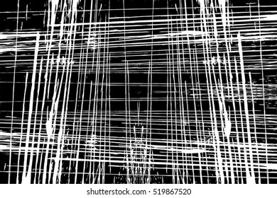 Grid distress overlay texture for your design. EPS10 vector. 
