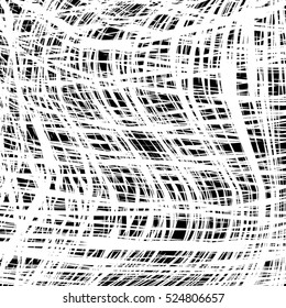 Grid distress overlay texture for your design. EPS10 vector. 