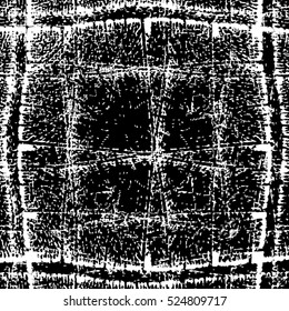 Grid distress overlay texture for your design. EPS10 vector. 