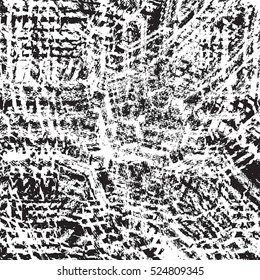 Grid distress overlay wavy  texture for your design. EPS10 vector. 