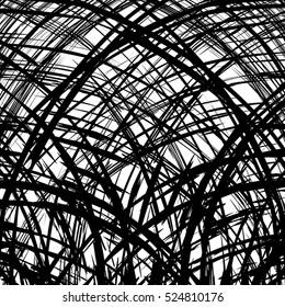 Grid distress overlay wavy  texture for your design. EPS10 vector. 