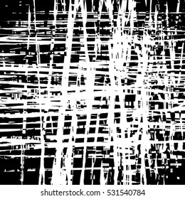 Grid distress scottish overlay texture for your design. EPS10 vector. 