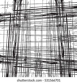Grid distress scottish overlay texture for your design. EPS10 vector. 