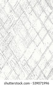 Grid distress wavy scottish overlay texture for your design. EPS10 vector. 