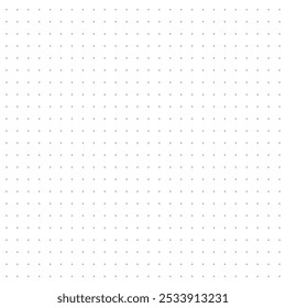 Grid empty background, dot graph paper, school math sheet, grid paper sheet. Memo list, bullet journal list blank, architectural graph