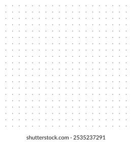 Grid empty background, dot graph paper, school math sheet, grid paper sheet. Memo list, bullet journal list blank, architectural graph