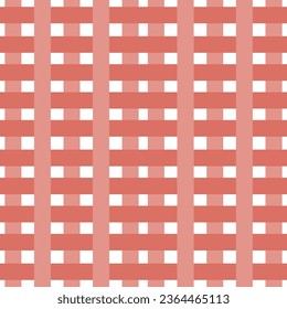 Grid fabric pattern, pink mixed with orange