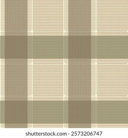 Grid fabric, two stripes plaid pattern