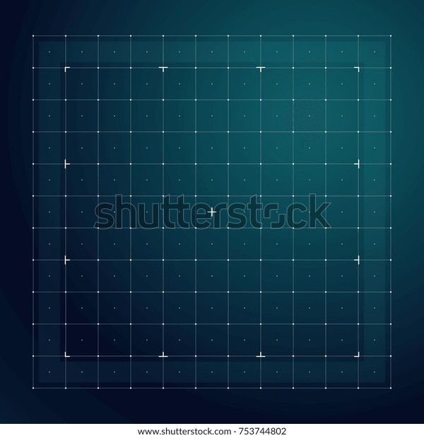 Grid for futuristic hud\
interface. Line technology vector pattern. Digital screen interface\
display, electronic grid for futuristic user system\
illustration