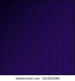 Grid for futuristic user interface HUD in dark blue and vilolet colors. Virtual technology, digital screen interface, HUD, UI, GUI concept. Abstract futuristic space background. Vector illustration