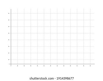 Grid For Graph Isolated On White Background