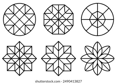 Grid Greatness Pattern Line Art Explorations