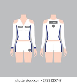 grid grils apparel v neck blue