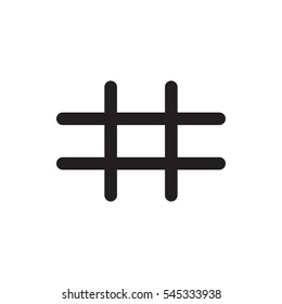 grid icon illustration isolated vector sign symbol