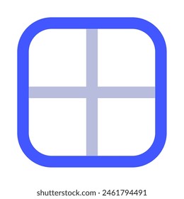 Icono de cuadrícula para uiux, Web, App, infografía, etc