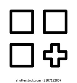 Design-Illustration des Rasterzeichens