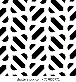 Grid image. Herringbone pattern. Figures tessellation. Seamless surface design with slanted blocks tiling. Geometric abstract. Repeated tiles ornament background. Mosaic motif. Digital paper. Vector.