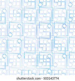 Grid of intersecting lines. Abstract seamless patterns with squares.