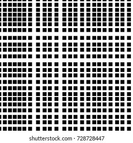 Grid of intersecting lines. Abstract seamless patterns with squares