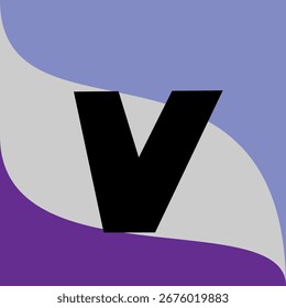 Design do logotipo da letra de grade com maquete 