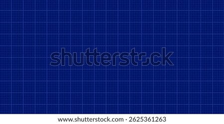 grid line blueprint chart paper background vector 