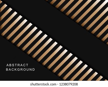 grid line gold color abstract background