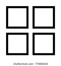  grid Line icon