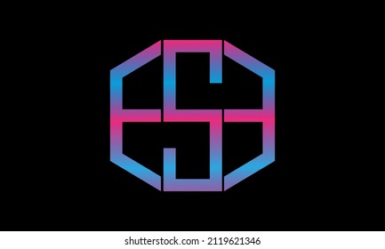 Grid Logo Design for Lettering