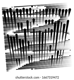 grid, mesh abstract geometric pattern. segmented intersect lines. crossing dynamic stripes texture. random dashed streaks lattice. abstract grating, trellis design