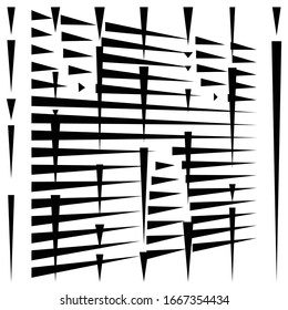 grid, mesh abstract geometric pattern. segmented intersect lines. crossing dynamic stripes texture. random dashed streaks lattice. abstract grating, trellis design