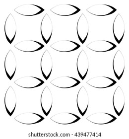  Grid, mesh of circles. Abstract geometric illustration