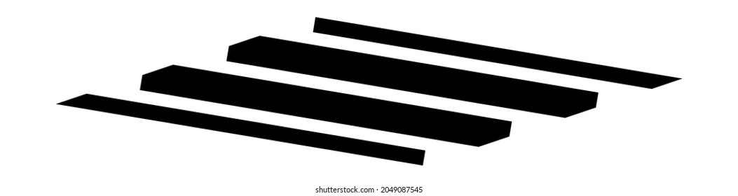 Grid, mesh of dynamic diagonal, oblique lines, stripes