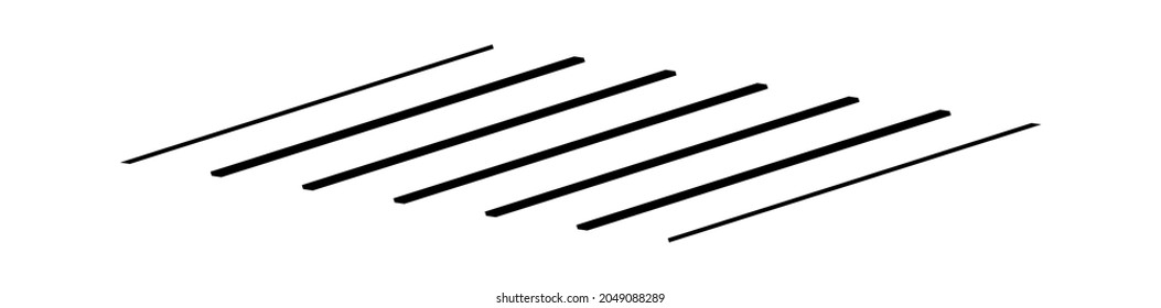 Grid, mesh of dynamic diagonal, oblique lines, stripes